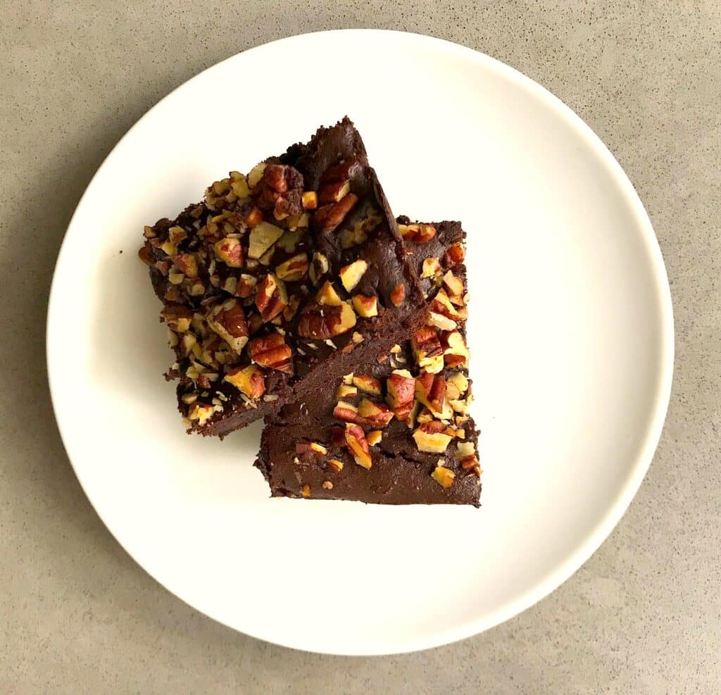 zwarte bonen brownie