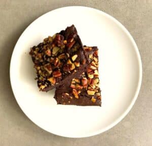 zwarte bonen brownie