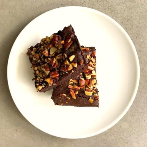 zwarte bonen brownie